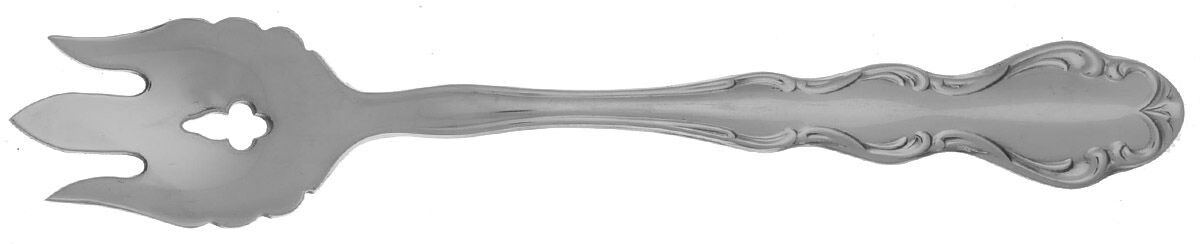 Regency (Stainless, 1965) Vegetable Serving Fork Solid  HC by Reed & Barton-1