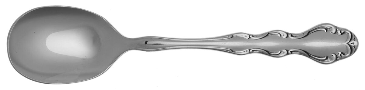 Regency (Stainless, 1965) Round Bowl Soup Spoon (Cream Soup) HC by Reed & Barton-1
