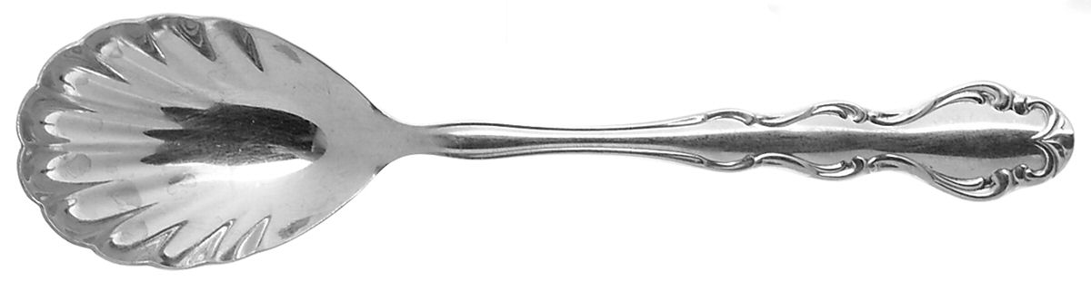 Regency (Stainless, 1965) Sugar Shell Spoon by Reed & Barton-1
