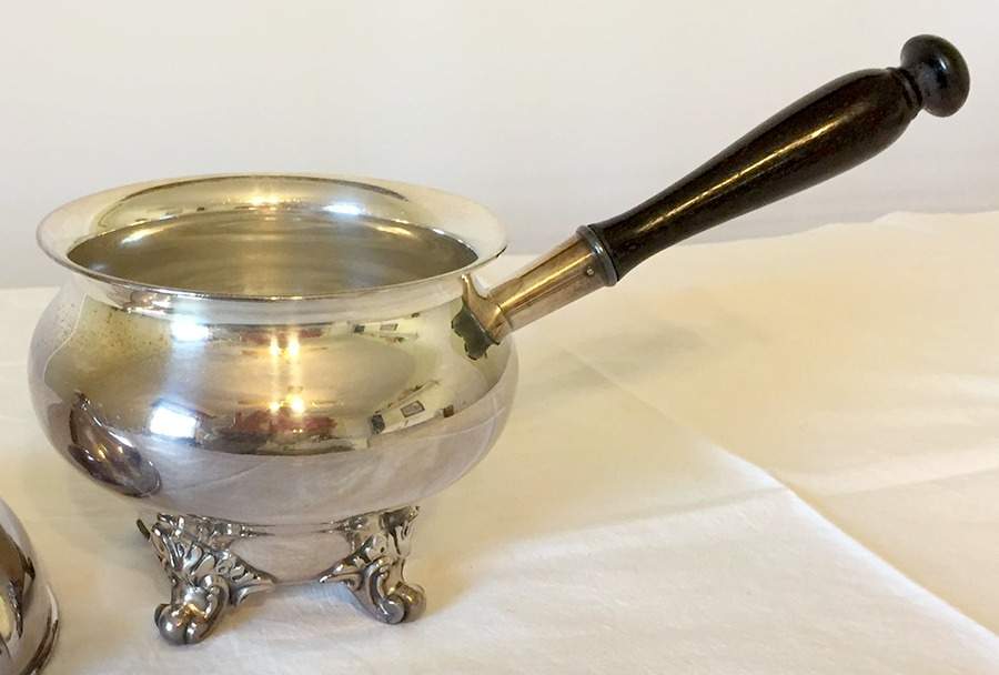 Regent-Plain (Silverplate Hollowware) Footed Sauce Boat by Reed & Barton-1