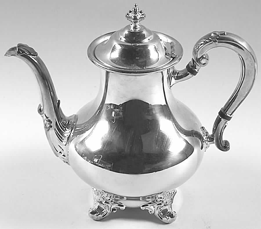 Regent-Plain (Silverplate Hollowware) Silverplate Coffee Pot by Reed & Barton-1