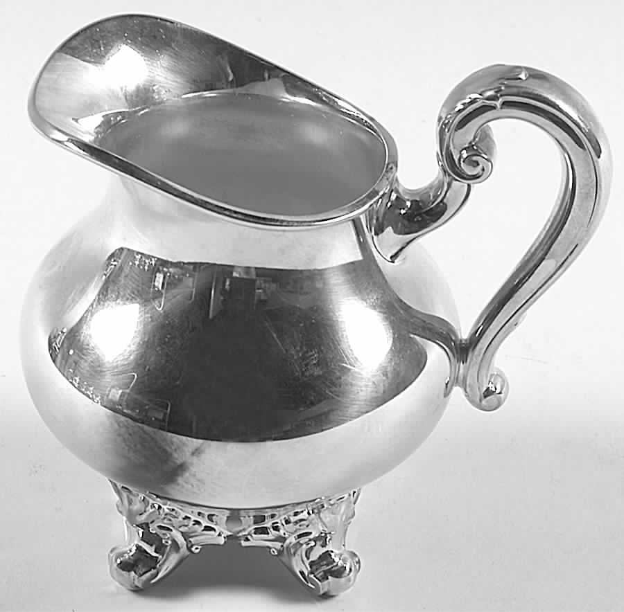 Regent-Plain (Silverplate Hollowware) Creamer by Reed & Barton-1