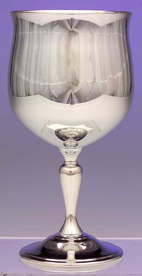 Regent-Plain (Silverplate Hollowware) Water Goblet by Reed & Barton-1