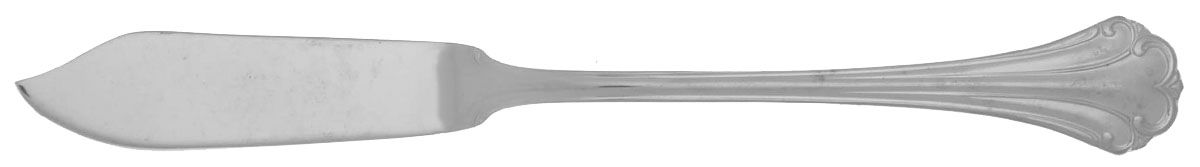 Regine (Stainless) Flat Handle Master Butter Knife by Reed & Barton-1