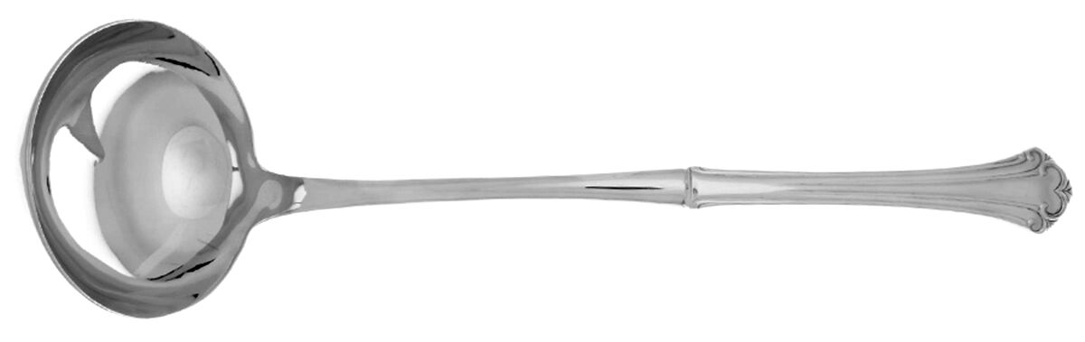 Regine (Stainless) Soup Ladle with Stainless Bowl HC by Reed & Barton-1