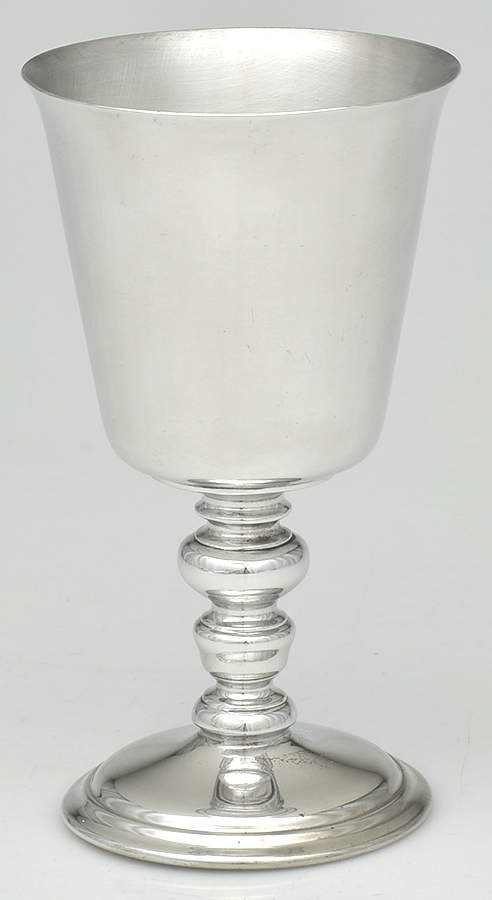 Rehoboth (Pewter, Hollowwaree) Water Goblet by Reed & Barton-1