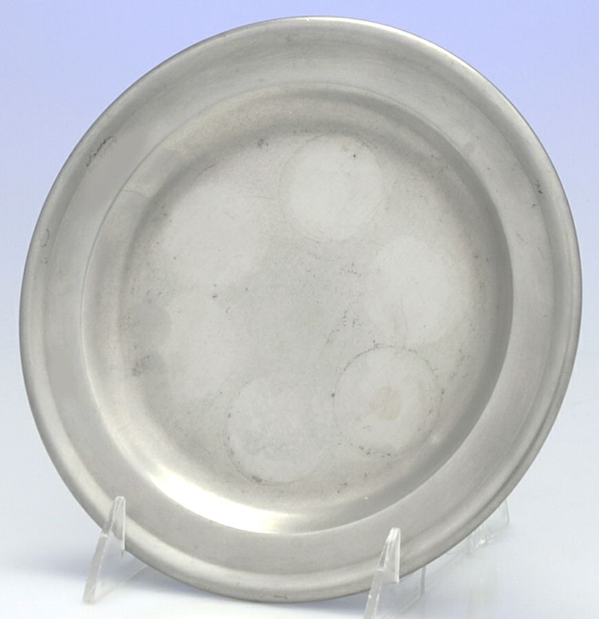 Rehoboth (Pewter, Hollowwaree) Salad Plate by Reed & Barton-1