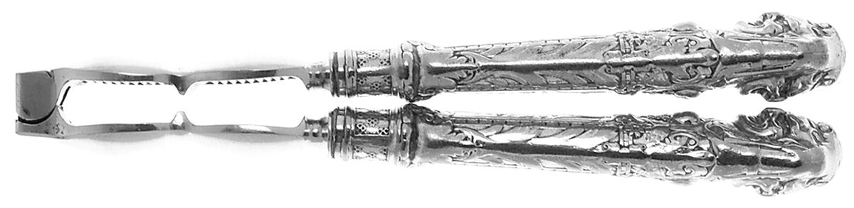 Renaissance (Silverplate, 1886, No Monos) Silverplate Grip Nut Cracker by Reed & Barton-1
