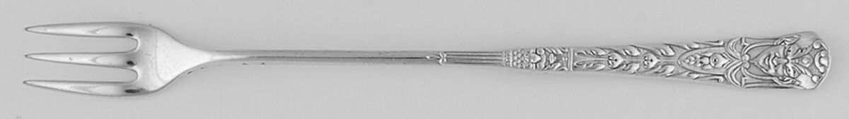 Renaissance (Silverplate, 1886, No Monos) Oyster Fork by Reed & Barton-1