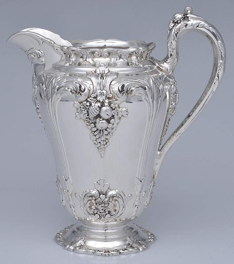 Renaissance (Silverplate, Hollowware) Silverplate Water Pitcher by Reed & Barton-1