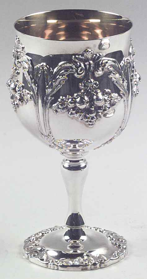 Renaissance (Silverplate, Hollowware) Water Goblet by Reed & Barton-1