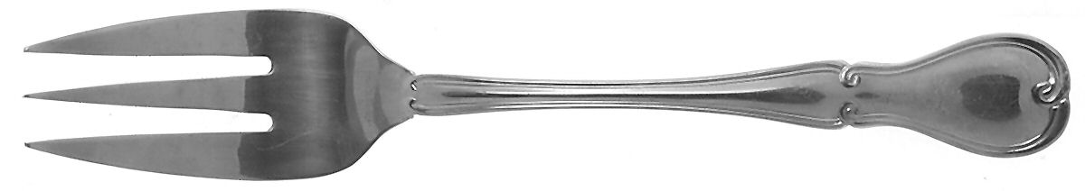 Regents Park Medium Solid Cold Meat Serving Fork by Reed & Barton-1
