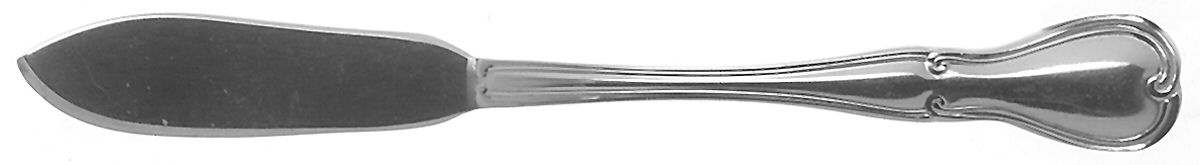 Regents Park Flat Handle Master Butter Knife by Reed & Barton-1