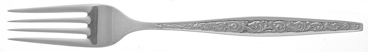 Renaissance Scroll (Sterling, 1969) Fork by Reed & Barton-1