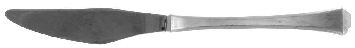 Revolution (Sterling, 1979) Modern Hollow Butter Spreader (Stainless) by Reed & Barton-1