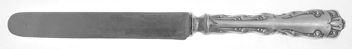 Rex (Silverplate, 1894) Blunt Hollow Knife by Reed & Barton-1