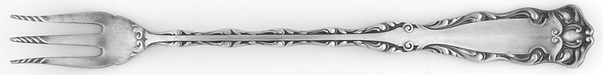 Rex (Silverplate, 1894) Cocktail/Seafood Fork by Reed & Barton-1