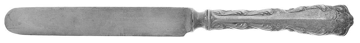 Rex (Silverplate, 1894) Blunt Hollow Knife with Bolster by Reed & Barton-1