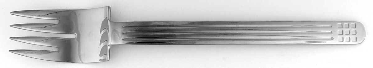 Richard Meier (Stainless) Solid Serving Fork by Reed & Barton-1