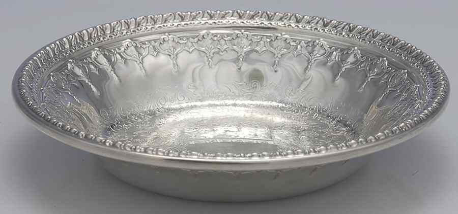 Riviera (Silverplate, Hollowware) 6" Bon Bon Bowl by Reed & Barton-1