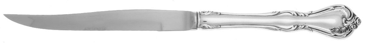 Rose Cascade (Sterling, 1957) Individual Steak Knife Hollow Handle by Reed & Barton-1