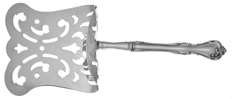 Rose Cascade (Sterling, 1957) Asparagus Server with Sterling Hood HC by Reed & Barton-1