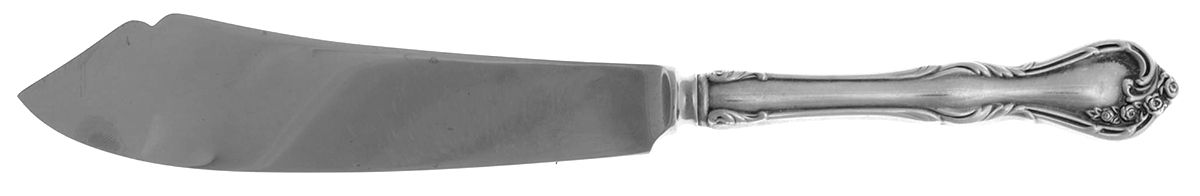 Rose Cascade (Sterling, 1957) Cake Knife with Stainless Blade by Reed & Barton-1