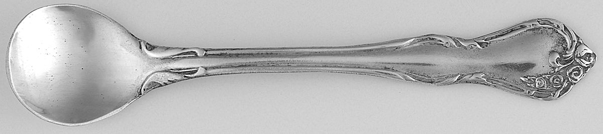 Rose Cascade (Sterling, 1957) Individual Salt Spoon by Reed & Barton-1
