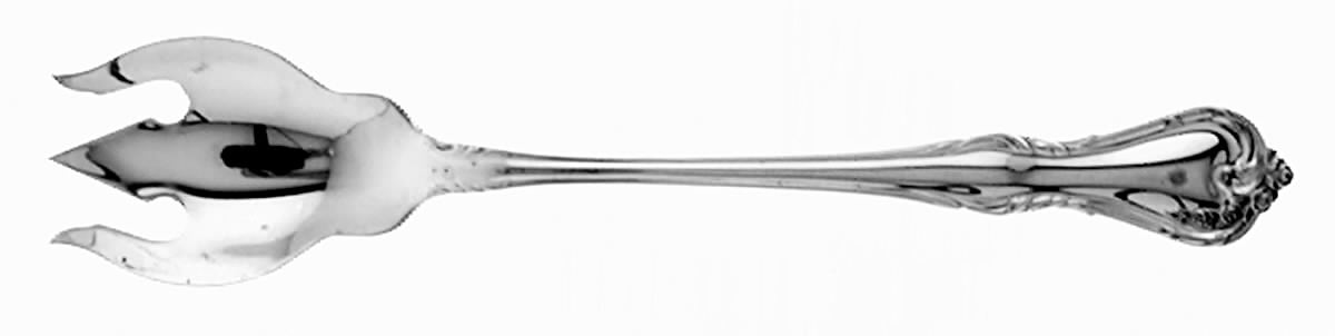 Rose Cascade (Sterling, 1957) Ice Cream Fork HC by Reed & Barton-1