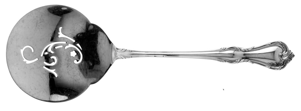 Rose Cascade (Sterling, 1957) Tomato Server, Solid Piece by Reed & Barton-1