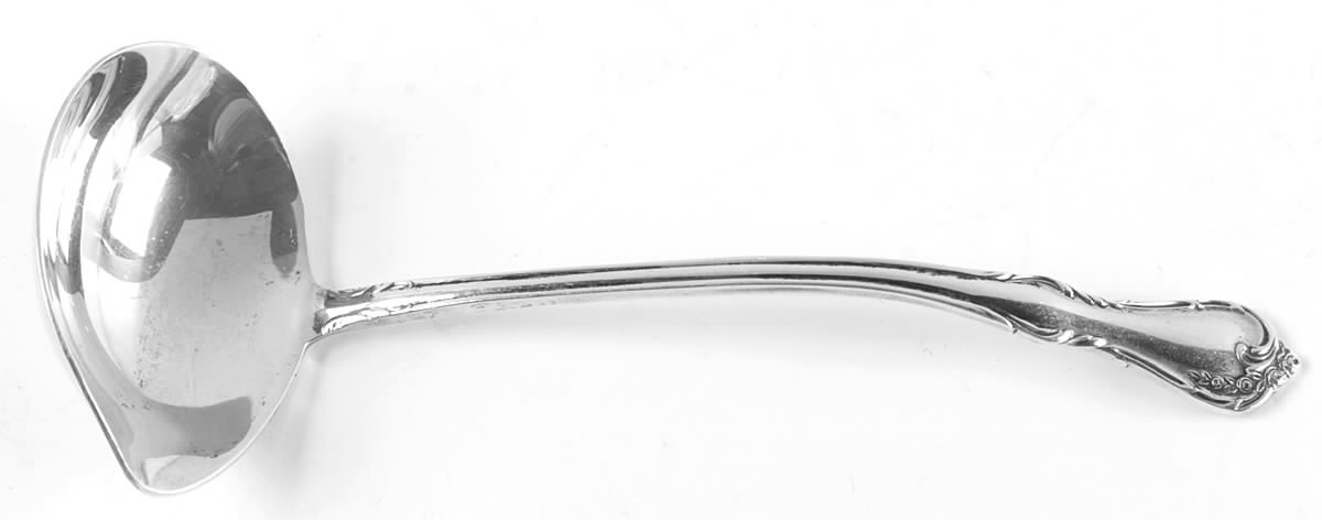 Rose Cascade (Sterling, 1957) Solid Piece Cream Ladle by Reed & Barton-1