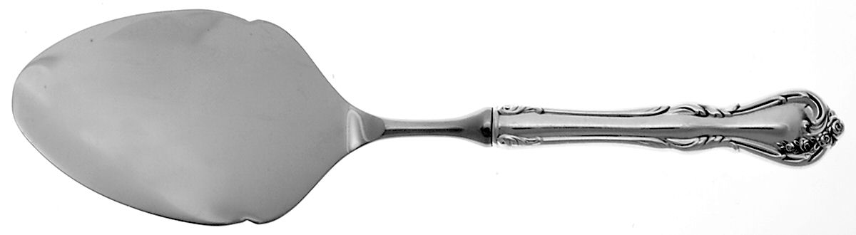 Rose Cascade (Sterling, 1957) Pastry Server with Stainless Blade by Reed & Barton-1