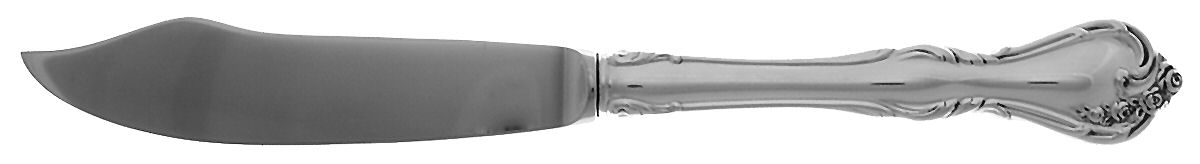 Rose Cascade (Sterling, 1957) Individual Fish Knife with Stainless Blade by Reed & Barton-1
