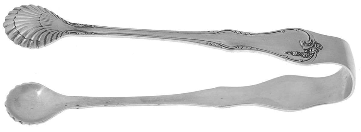 Rose Cascade (Sterling, 1957) Sugar Tongs by Reed & Barton-1