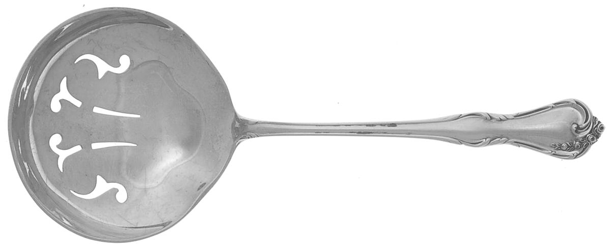 Rose Cascade (Sterling, 1957) Solid Bon Bon Spoon by Reed & Barton-1