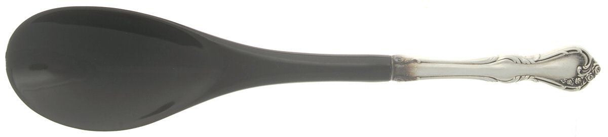 Rose Cascade (Sterling, 1957) Salad Serving Spoon with Plastic Bowl by Reed & Barton-1