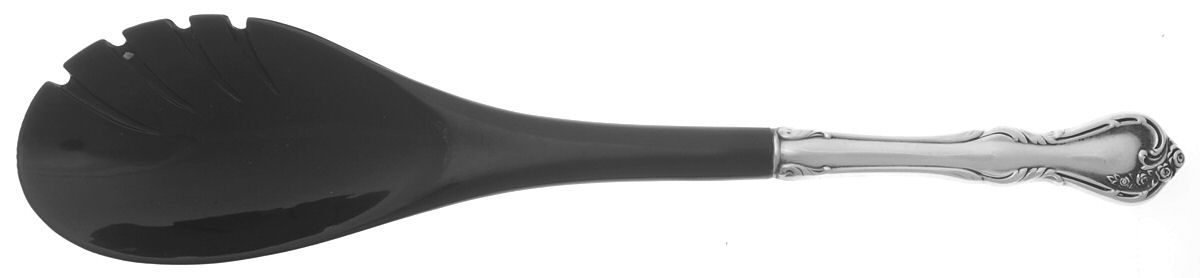 Rose Cascade (Sterling, 1957) Salad Serving Fork with Plastic Prongs by Reed & Barton-1