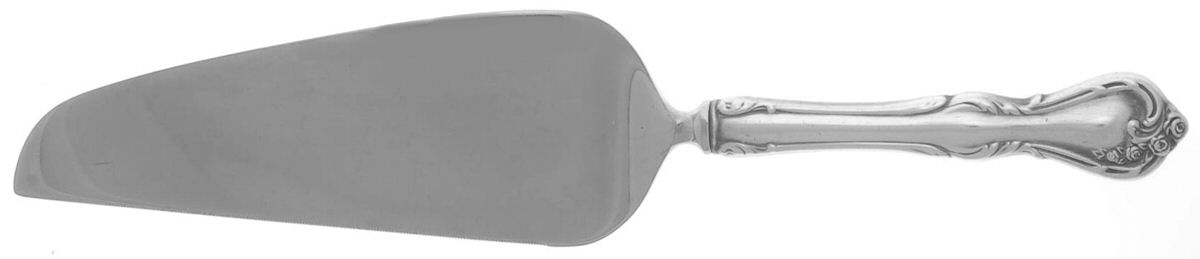 Rose Cascade (Sterling, 1957) Pie & Cake Server with Stainless Blade by Reed & Barton-1