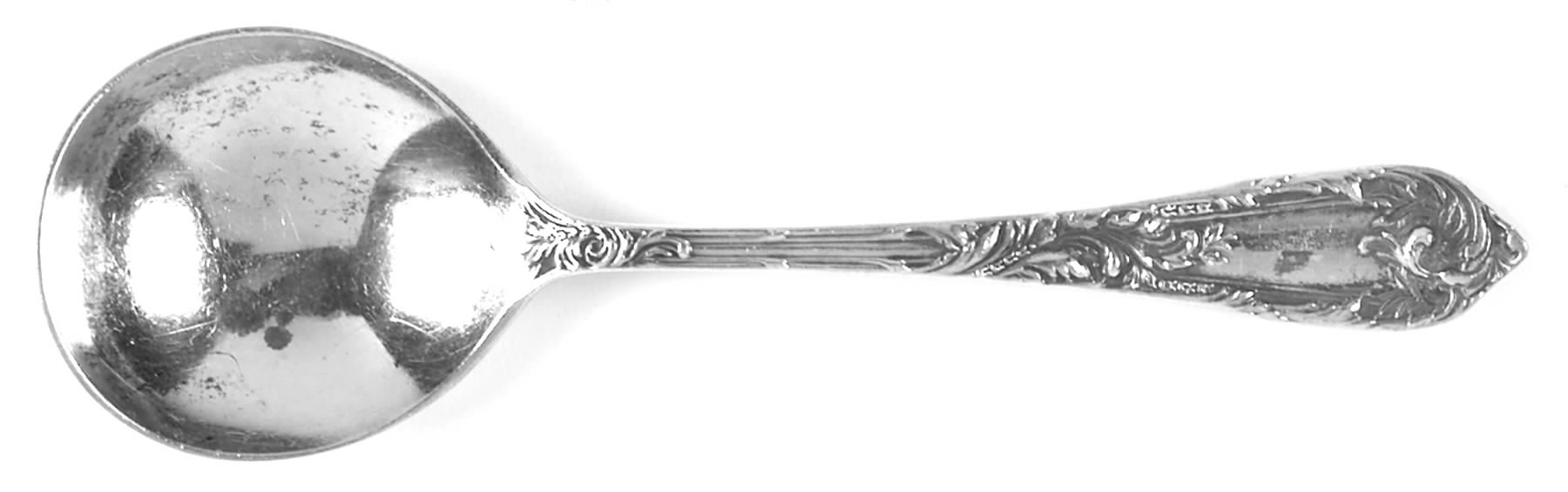 Romaine-Monique (Sterling, 1933, No Monos) Round Bowl Soup Spoon (Bouillon) by Reed & Barton-1