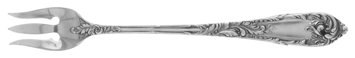 Romaine-Monique (Sterling, 1933, No Monos) Cocktail/Seafood Fork by Reed & Barton-1