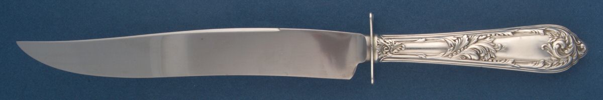 Romaine-Monique (Sterling, 1933, No Monos) Stainless Blade Game Carving Knife by Reed & Barton-1