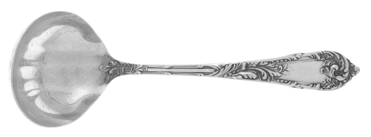 Romaine-Monique (Sterling, 1933, No Monos) Solid Gravy Ladle by Reed & Barton-1