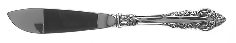 Royal Majesty (Stainless, 1971) Hollow Handle Master Butter Knife by Reed & Barton-1