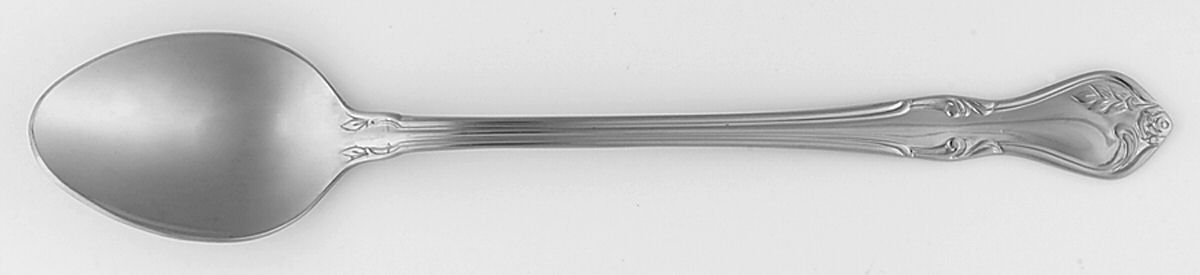 Rose Queen (Stainless) Iced Tea Spoon by Reed & Barton-1