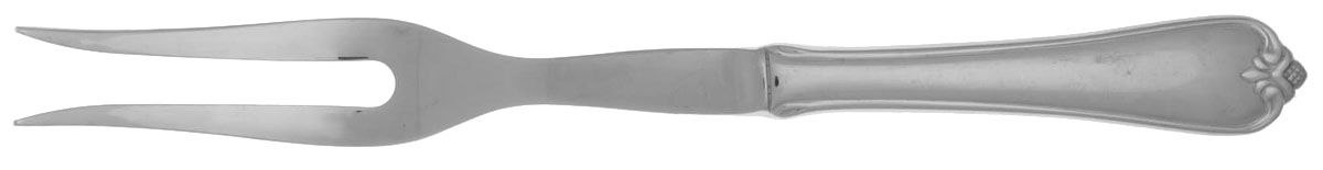 Rosecliff (Stainless, 1985) Large Solid Roast Carving Fork by Reed & Barton-1