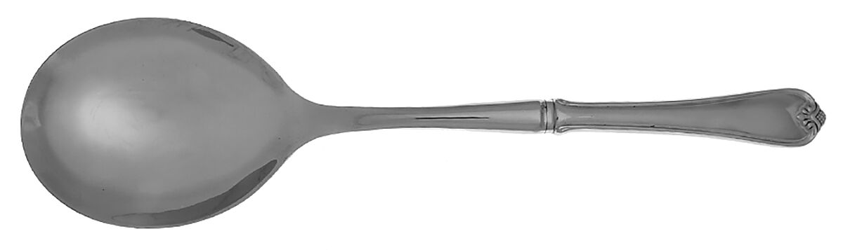 Rosecliff (Stainless, 1985) Casserole Spoon with Smooth Stainless Bowl HC by Reed & Barton-1