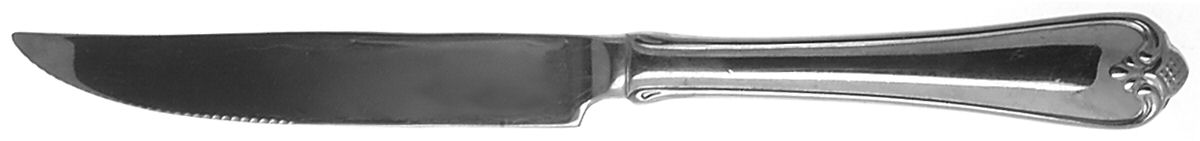 Rosecliff (Stainless, 1985) Individual Solid Handle Steak Knife by Reed & Barton-1
