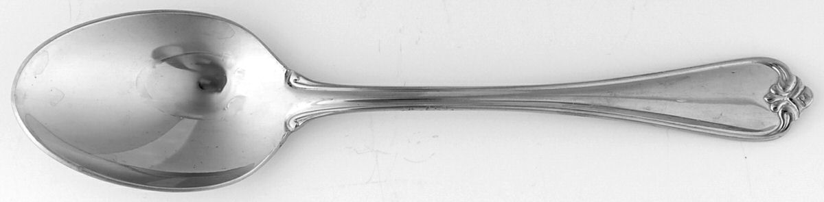 Rosecliff (Stainless, 1985) Oval Place Soup Spoon by Reed & Barton-1