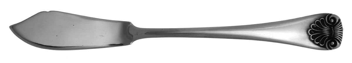 Sanibel (Stainless) Flat Handle Master Butter Knife by Reed & Barton-1