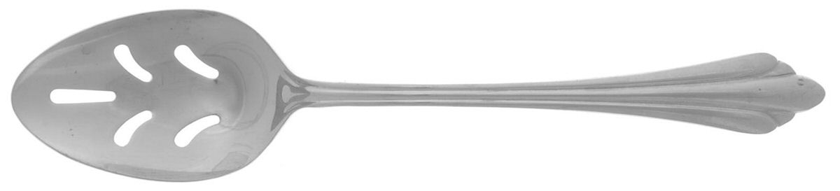 Sarajevo (Stainless) Pierced Tablespoon (Serving Spoon) by Reed & Barton-1